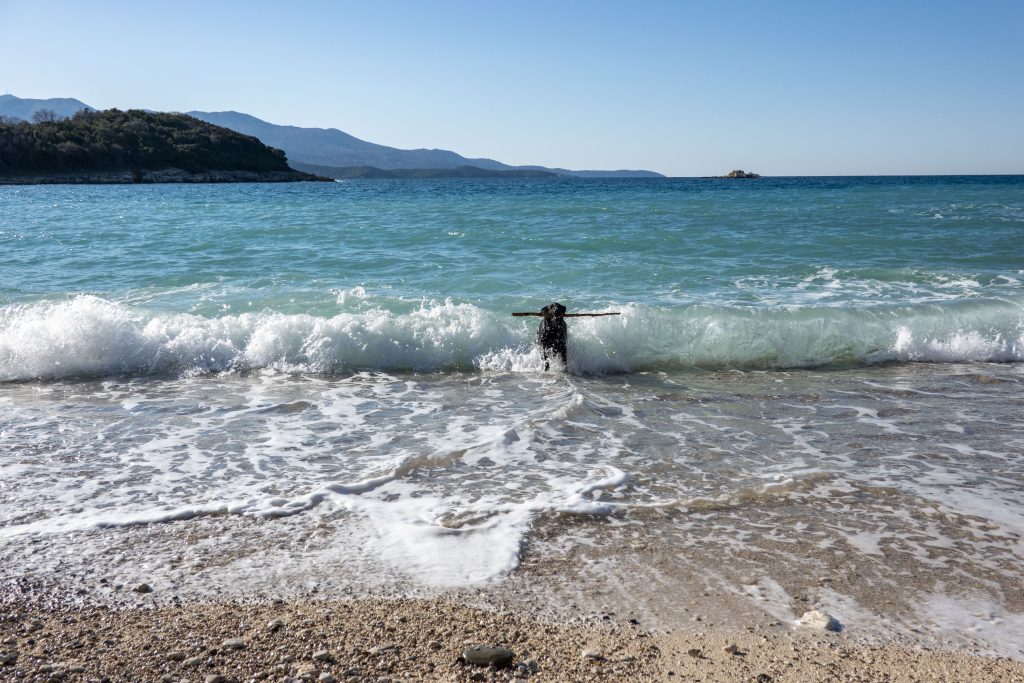 Ksamil strand Albanie