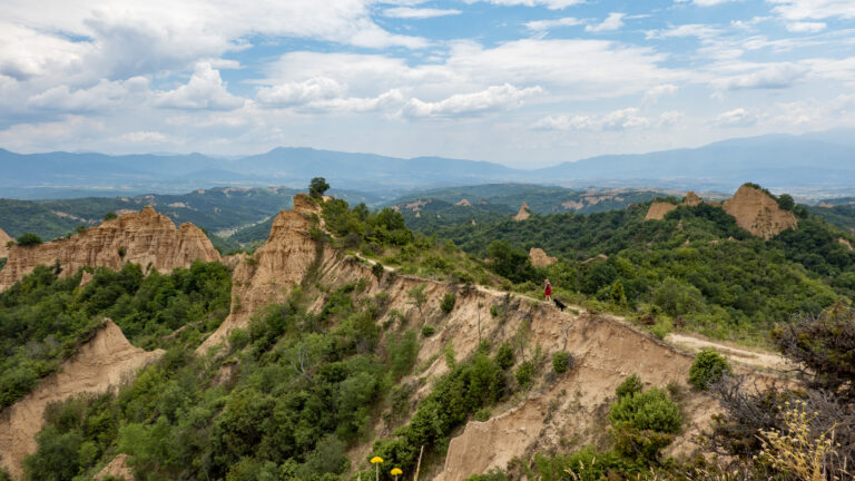 Melnik Bulgarije zandpiramides